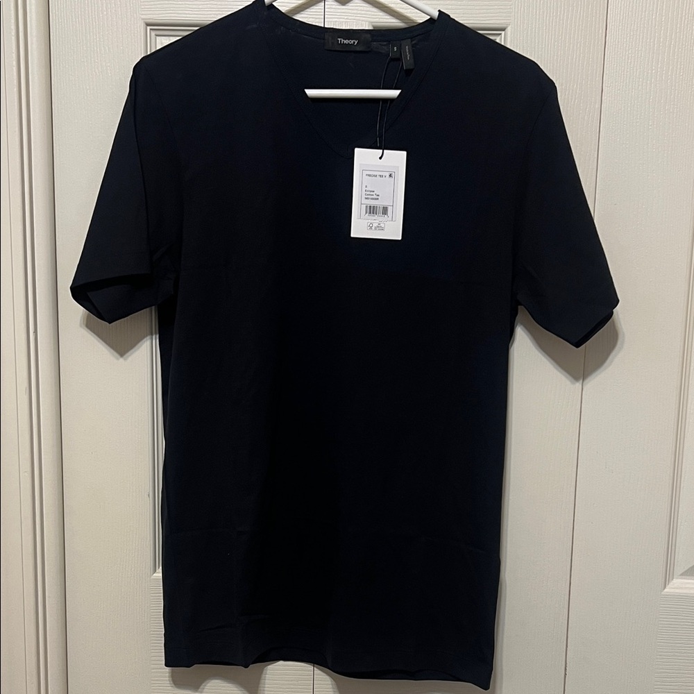 Theory Men's Classic Black Short Sleeve Tee